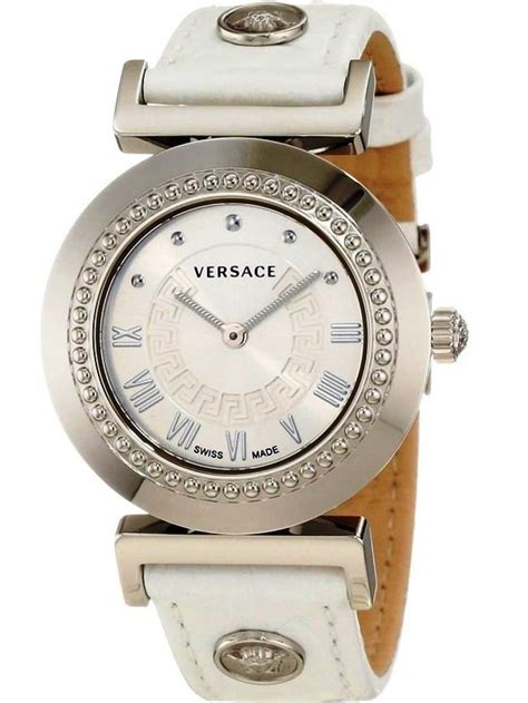 versace womens watch white